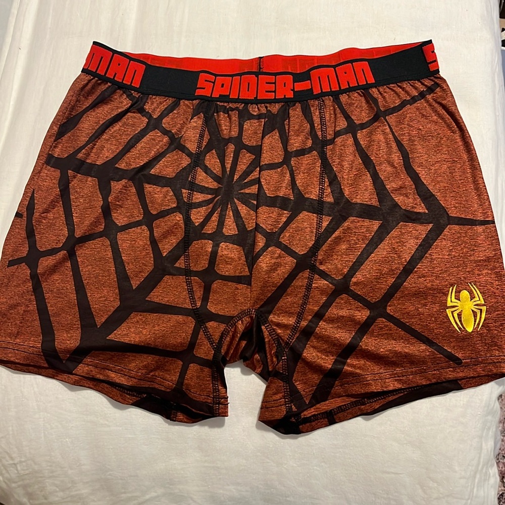 Men’s Spidey Boxer Briefs, XL